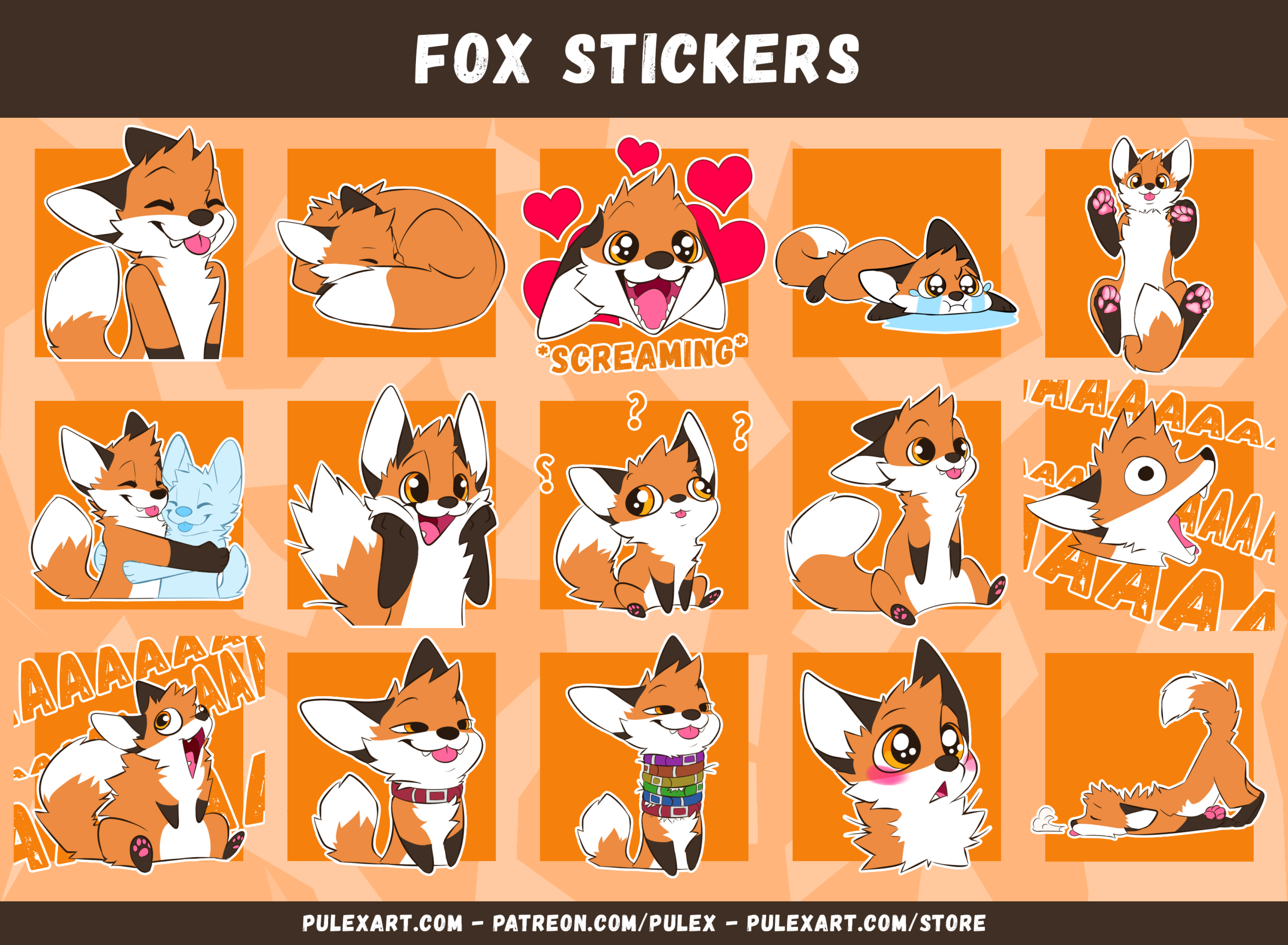 Fox Stickers